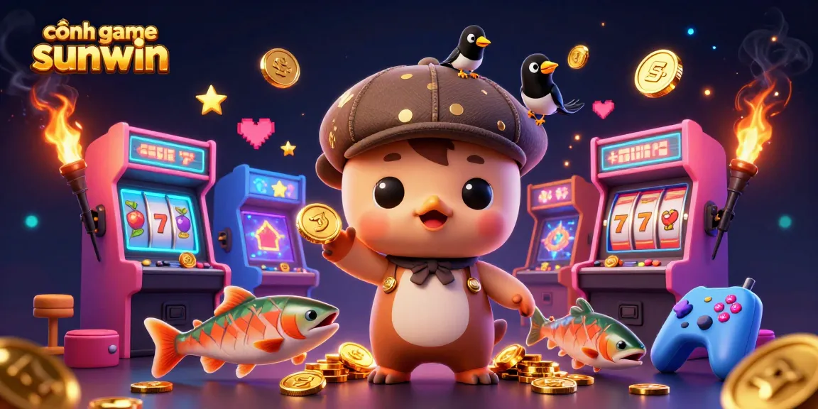 Spin the reels at cổng game sunwin with charming characters and vibrant game elements